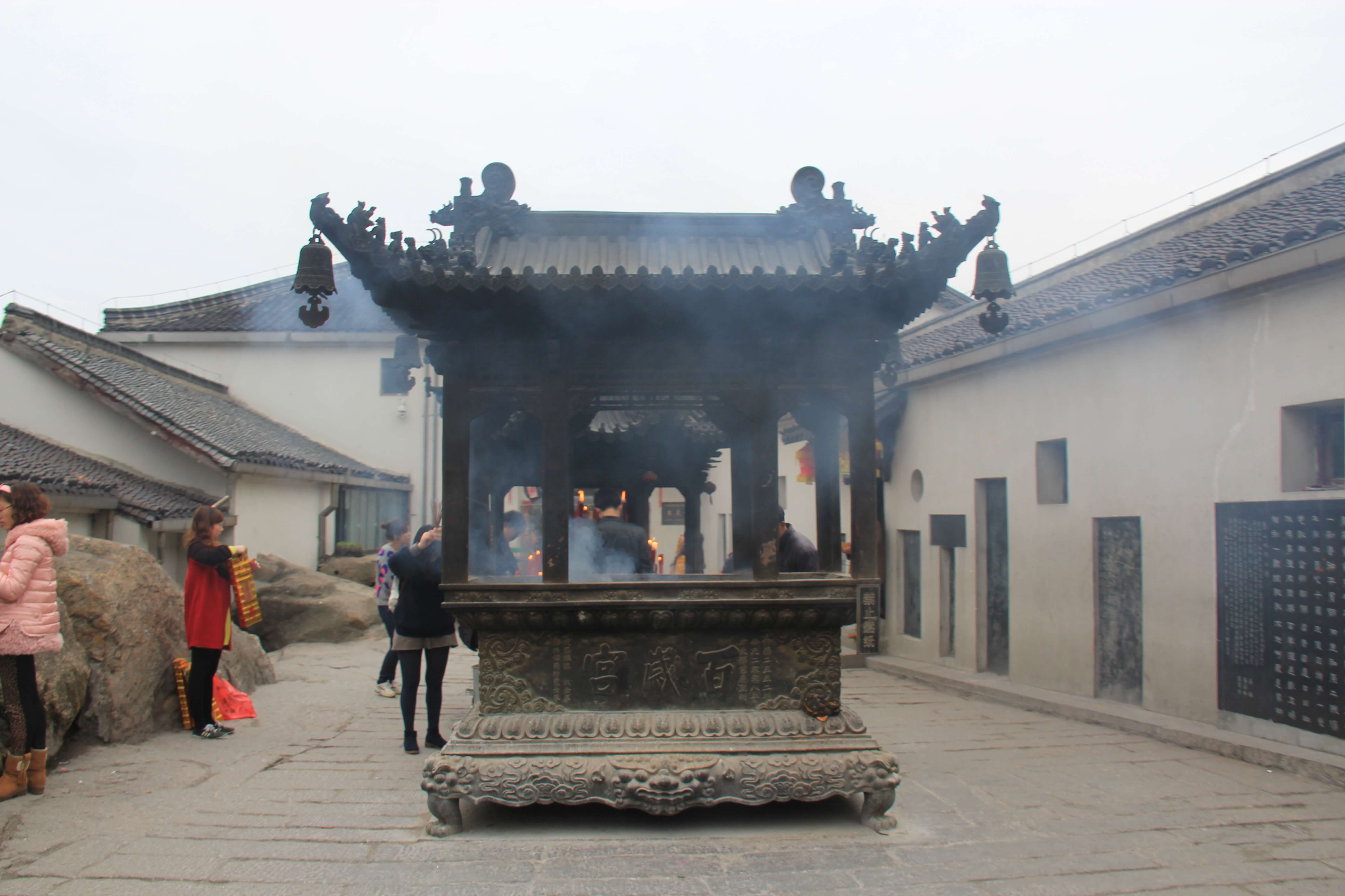 九华山莲花峰百岁宫景区5