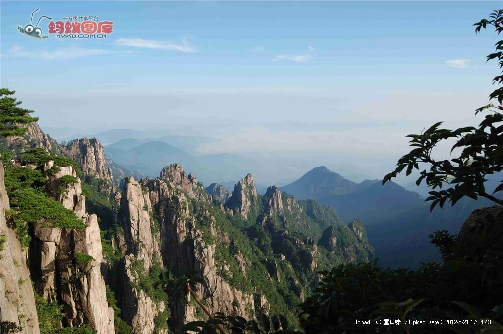 九华山莲花峰景区4