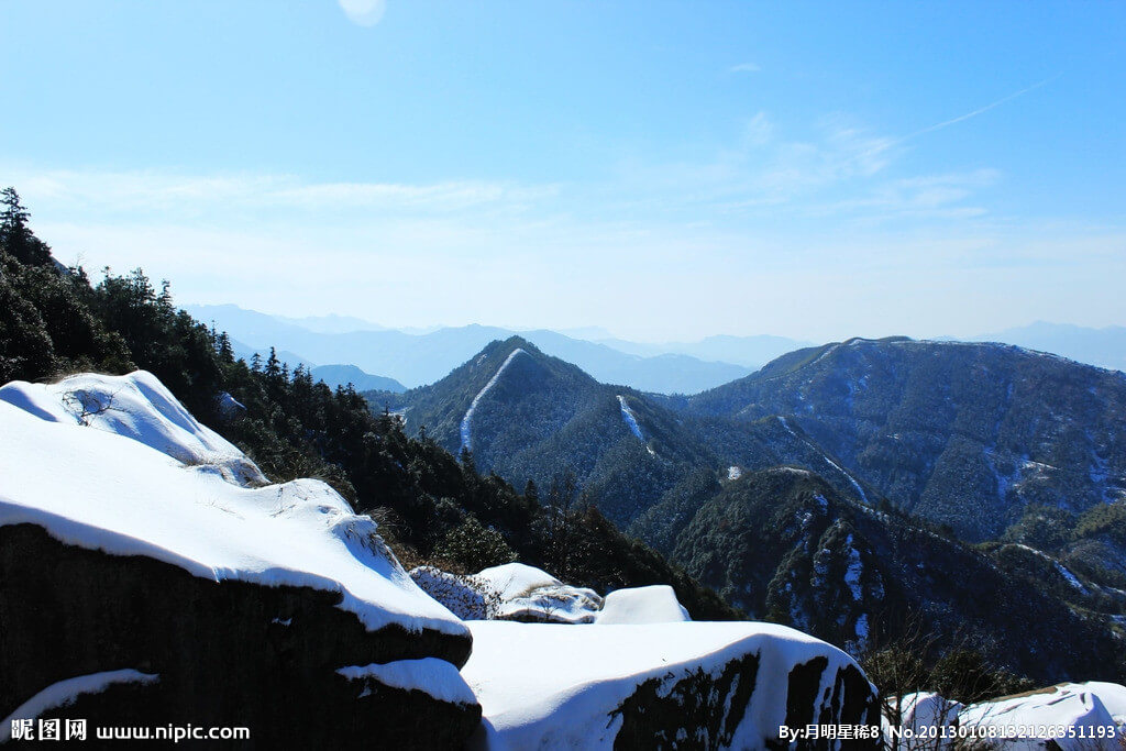 九华山莲花峰景区5
