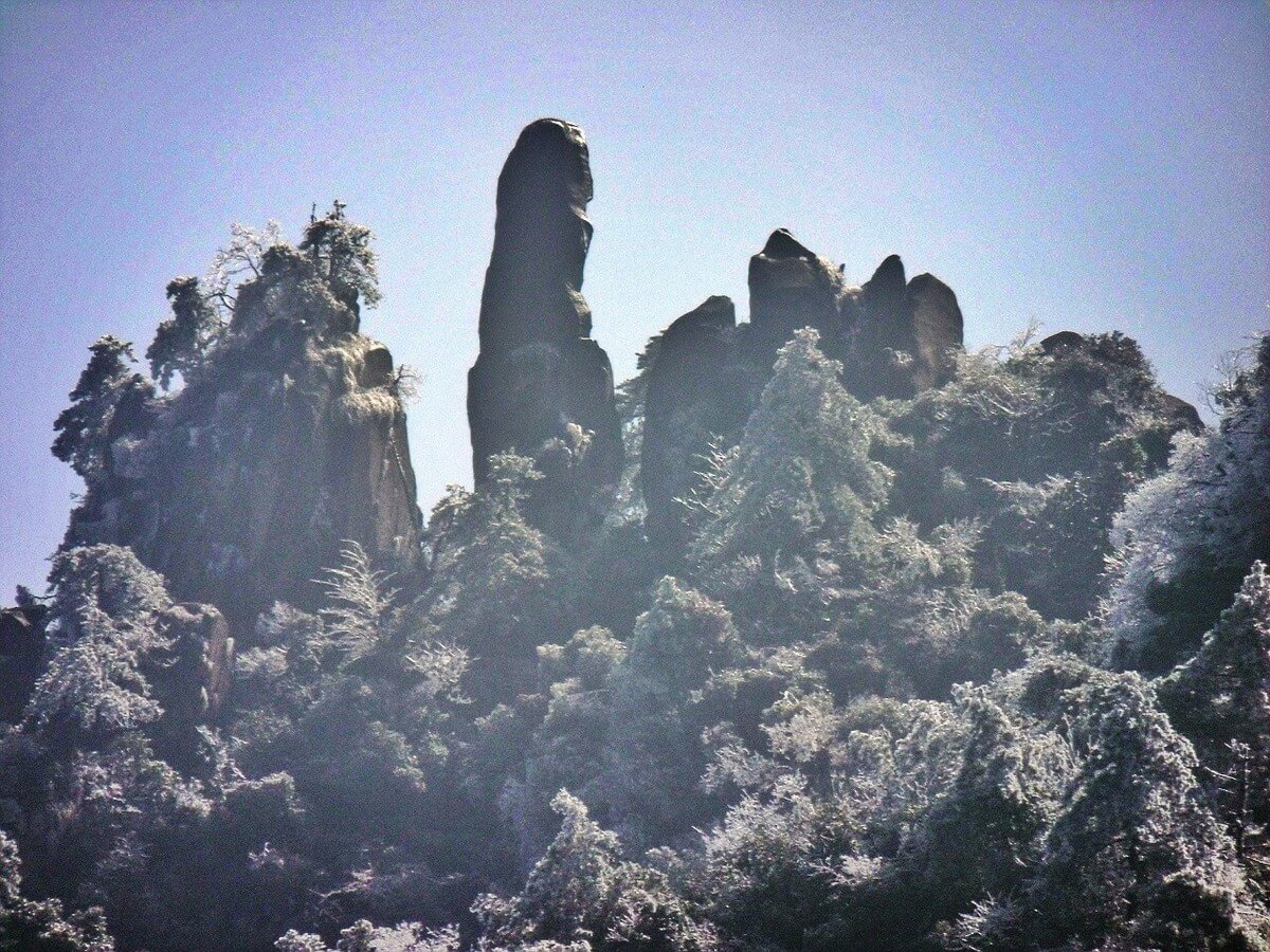 九华山天柱峰图1