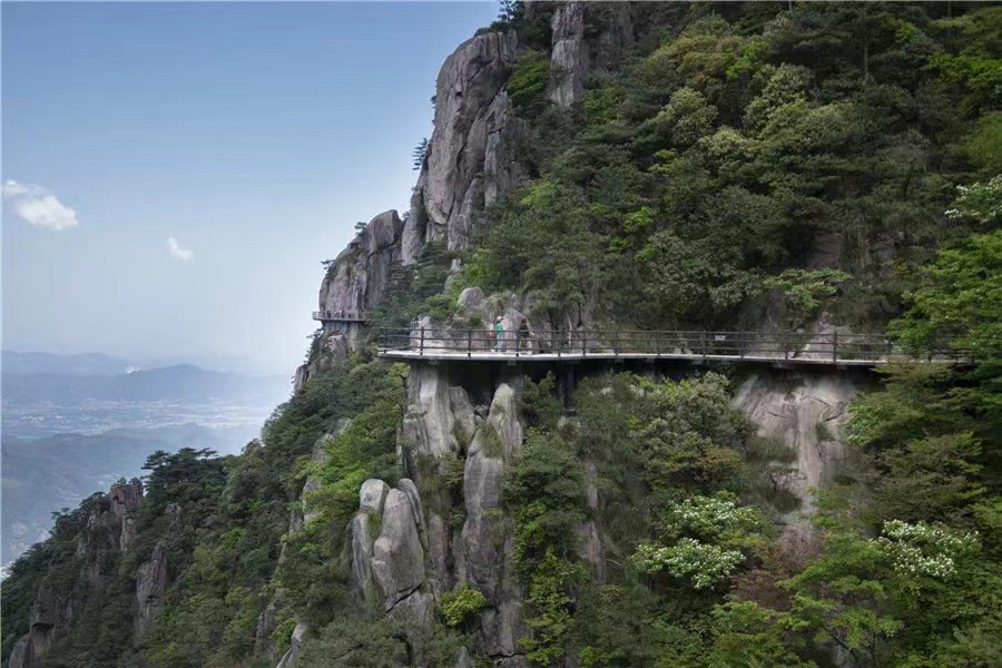 九华山：花台最美五月天