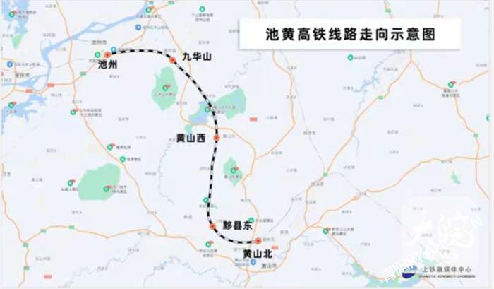 台7线，池黄高铁九华山站建设进展现场探访"